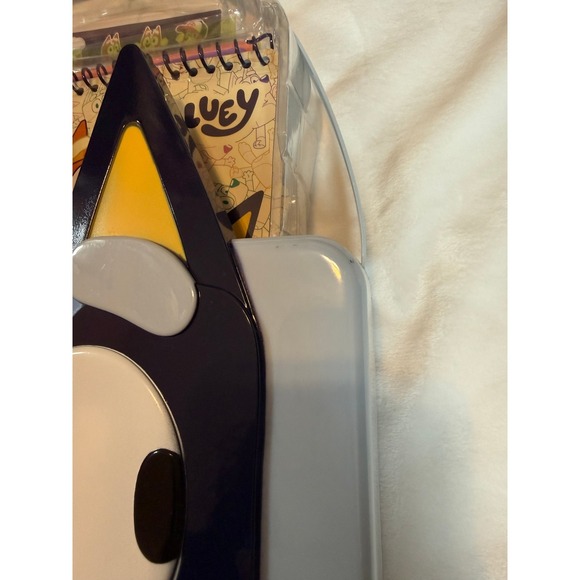 Bluey Activity Case Set with Stickers Activity Book and Art Supplies Blue Case - Picture 3 of 5